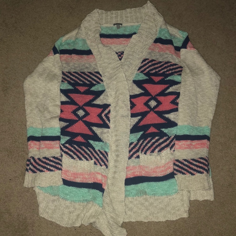 Aztec cardigan